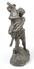 Jef Lambeaux, Untitled, circa 1880-1900, Bronze Sculpture