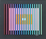 Yaacov Agam, Untitled, Serigraph on Paper