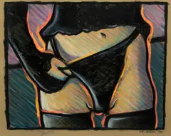 Mark Arminski, Untitled, 1990, Pastel on Paper