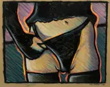 Mark Arminski, Untitled, 1990, Pastel on Paper