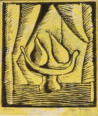 Edgar Yaeger, Unframed Block, Print