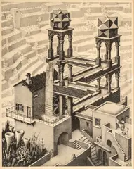 M. C. Escher, Untitled, Offset Lithographic Reproduction