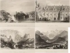 Thomas Allom, Engraved by JC Bentley Engravings, on Paper