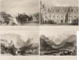 Thomas Allom, Engraved by JC Bentley Engravings, on Paper