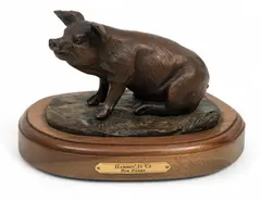 Bob Parks, Untitled, Bronze Sculpture, Hammin' It Up