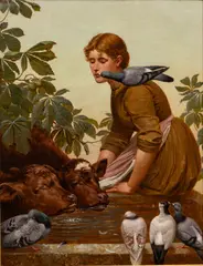 Robert B. Farren, Untitled, circa 1889, Oil on Canvas Mounted to Masonite