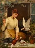 Robert B. Farren, Untitled, circa 1889, Oil on Canvas Mounted to Masonite
