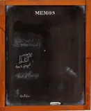 Ken Fuller, Untitled, Oil on Canvas, "Memos"
