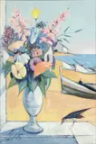 Charles Levier, Untitled, Oil on Canvas "Floral Still Life"