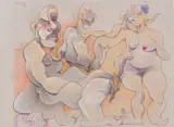 Kip Kowalski, Colored, Pencil on Paper