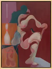 Kip Kowalski, Untitled, Oil on Canvas, "Chickencap"