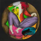 Linda LeKinff, Untitled, Serigraph in Colors on Wove Paper, "Ellen"