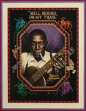 Robert Crumb, Hell Hound on My Trail, Silkscreen on Smooth Cream Paper Ca. 1996, Robert Johnson