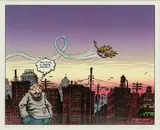 Robert Crumb, Untitled, Silkscreen on BFK Rives Paper, Ca. 1990s, "Sheer Poetry"