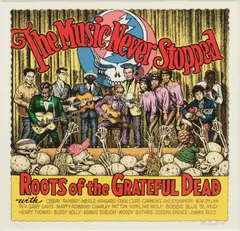 Robert Crumb, Untitled, Silkscreen on BFK Rives Paper, Ca. 2002, "The Music Never Stopped"
