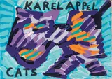 Untitled by Karel Appel, Lithograph in Colors on Wove Paper "Cats", sold Nov 2024
