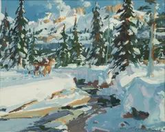 Ned Allen Mueller, Untitled, Gouache on Paper