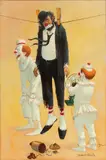 Robert Owen, Untitled, Oil on Canvas, "Air Out"