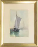John K. Thurston, Untitled, Watercolor on Paper "Cape Cod"