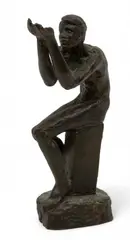 Untitled by Victor Salmones, Bronze Sculpture, "Thirst (Sed)", sold Oct 2024