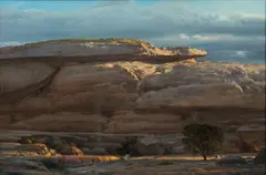 Bill Hughes, Untitled, Oil on Canvas "The Ancient Ones"