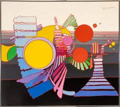 Peter Max, Painting, on Canvas 1970