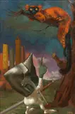 Fausto De Lima, Untitled, Oil on Canvas, "The Dictator"