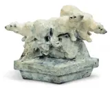 Sherry Salari Sander, Patinated, Bronze Sculpture