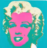Untitled by Andy Warhol, Silkscreen in Colors on Paper, "Marilyn Monroe (Sunday B Morning)", sold Oct 2024