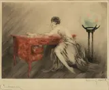 Color by Louis Icart, Etching on M. Robbe Fils Paper, sold Oct 2024