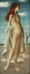 William Arthur Winter, Untitled, Oil on Masonite, 1947, "Little Venus"