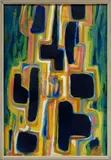 Howard Church, Untitled, Oil on Masonite "Free Association"