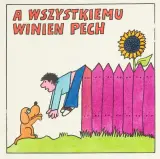 Bohdan Butenko, A WSZYSTKIEMU WINIEN PECH, tusze barwne, papier