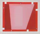 Jerzy Nowosielski, KOMPOZYCJA CZERWONA, 1995, serigrafia, papier
