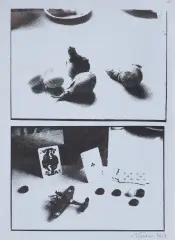 Jan Tarasin, PRZEDMIOTY, 1976/1991, serigrafia, papier