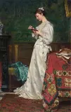ZACZYTANA by Władysław Czachórski, 1881, olej, płótno, sold Jun 2026
