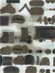 Jan Tarasin, CIĄG DALSZY II, 1987, pastel, papier żeberkowy