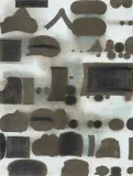 Jan Tarasin, CIĄG DALSZY II, 1987, pastel, papier żeberkowy