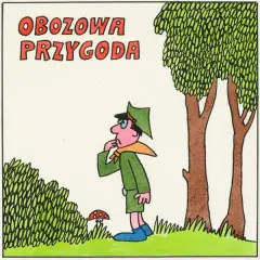 Bohdan Butenko, OBOZOWA PRZYGODA, 1977, akwarela, tusz pióro, papier
