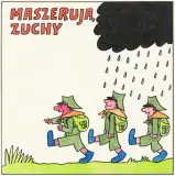 Bohdan Butenko, MASZERUJĄ ZUCHY, 1977, akwarela, tusz pióro, pędzel, papier