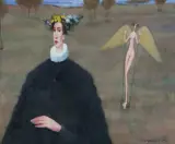 Waldemar Jerzy Marszałek, ANIOŁ, 1999, olej, płótno
