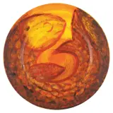 Tomasz Dominik, POCZĘSTUNEK DLA WĘDROWCA, 2004, akryl, ekolina, biskwit
