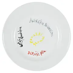 Jacek Sroka, BEZ TYTUŁU, 2004, olej, ceramika szkliwiona