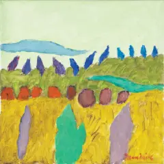 Tadeusz Dominiku, BEZ TYTUŁU, 2011, akryl, płótno