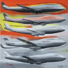Henryk Ozóg, BEZ TYTUŁU, 2011, olej, płótno