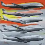 Henryk Ozóg, BEZ TYTUŁU, 2011, olej, płótno