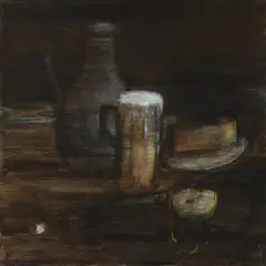 O! MY BEER! by Tadeusz Michał Siara, 2011, olej, płótno, offered Apr 2026