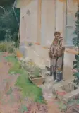 Jacek Malczewski, THANATOS, ok. 1917, olej, tektura