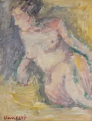Joachim Weingart, AKT, olej, papier
