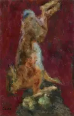Eugeniusz Eibisch, MARTWA NATURA, olej, płótno